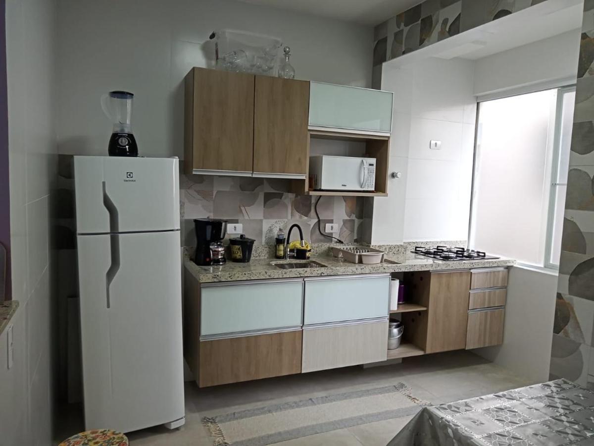 شقة سانتوس  في Apartamento Belezura No Embare المظهر الخارجي الصورة